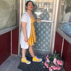 Polka dot pin up dress